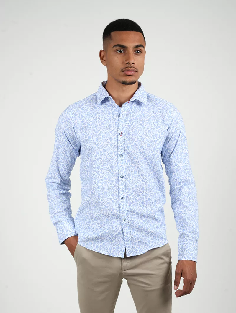 Chemise regular imprimé